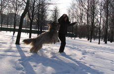 Тиль и Анжела зима 2007. фото Игнатенко А.